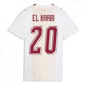 Marocko Ayoub El Kaabi #20 Borta Kläder Dam VM 2026 Kortärmad